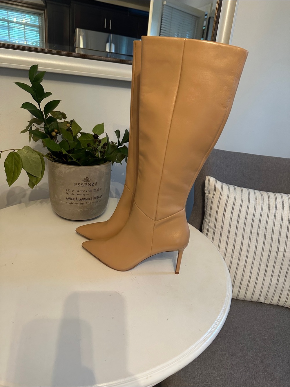 ALDO Tall Tan Boots